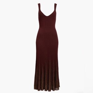 Ulla Johnson (nwt $650) Zariah Shimmer Sleeveless Maxi Dress M